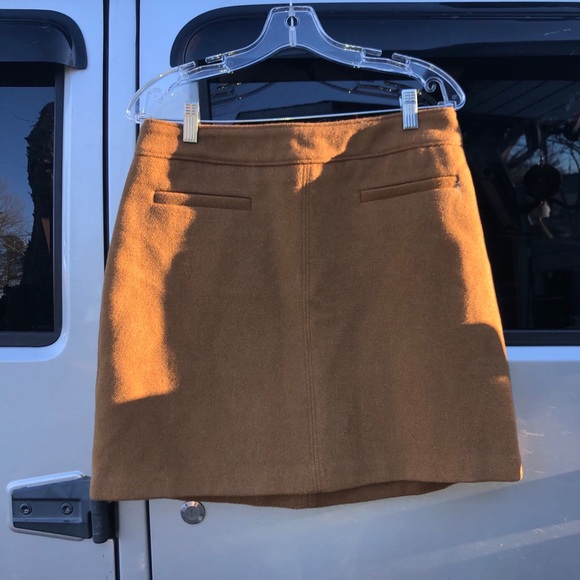 LOFT Dresses & Skirts - LOFT Wool Camel Skirt
